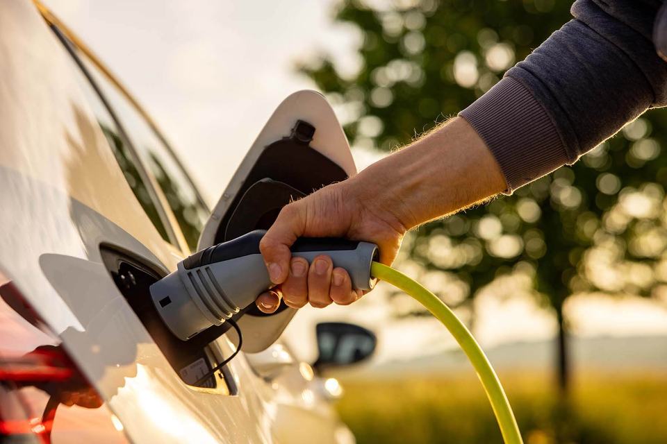 Charging-electric-car