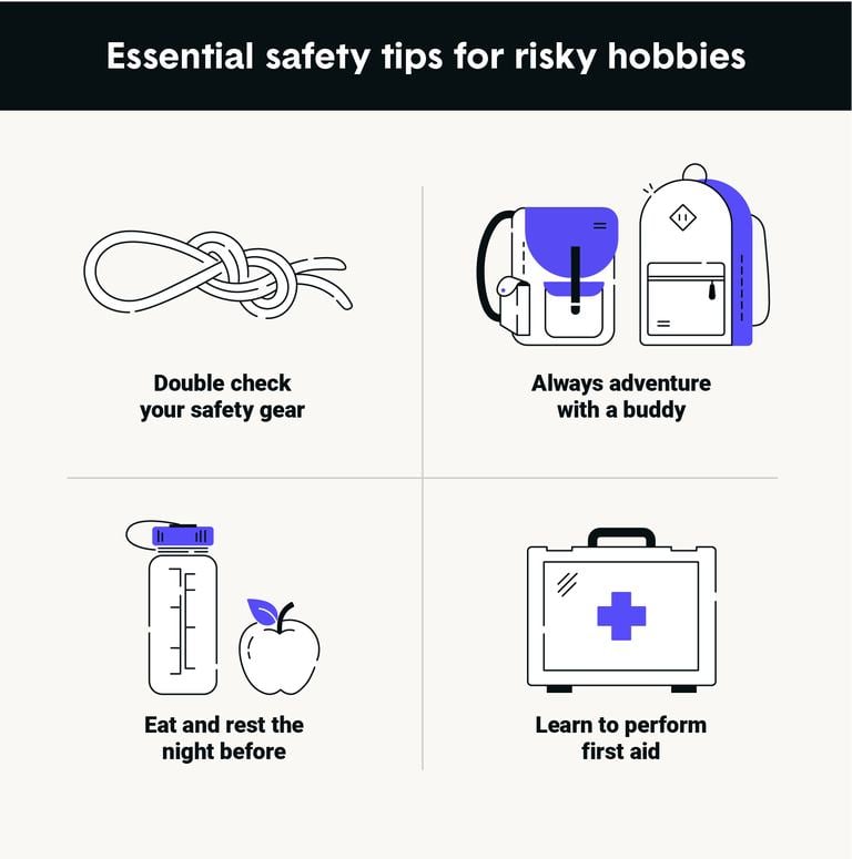 Essential safety tips for risky hobbies