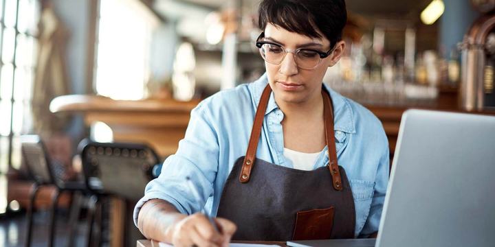 Small-business-owner-with-documents