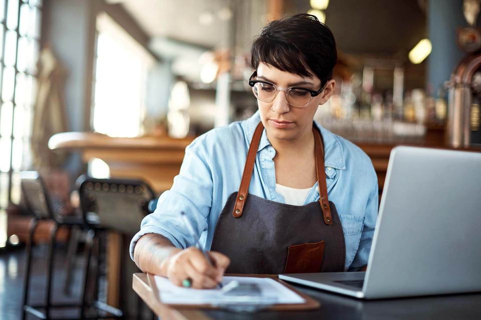 Small-business-owner-with-documents