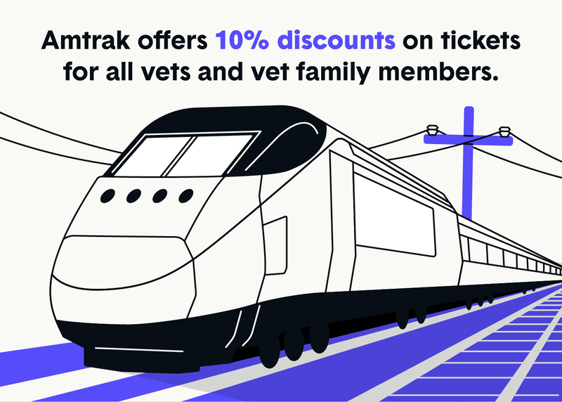 amtrak veteran discounts