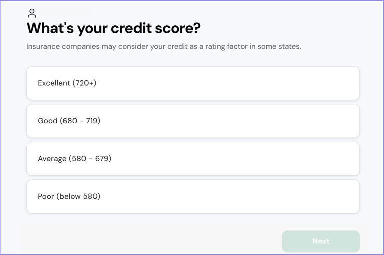 credit score