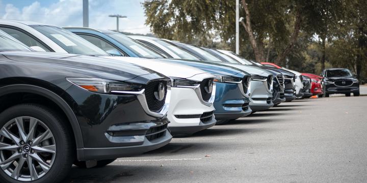 used car lot