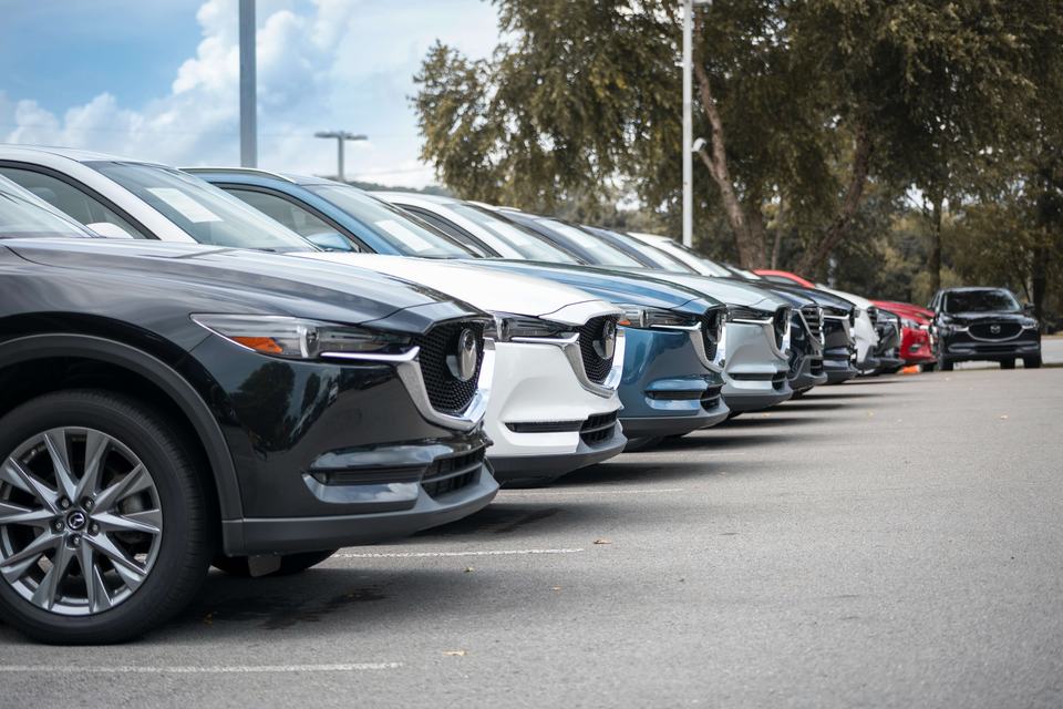 used car lot