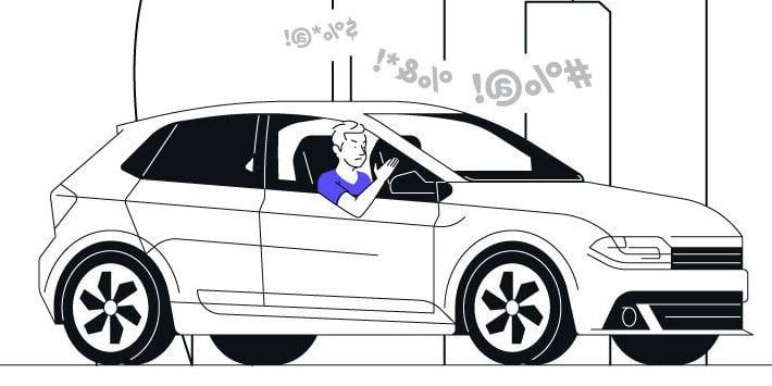 cursing-road-rage