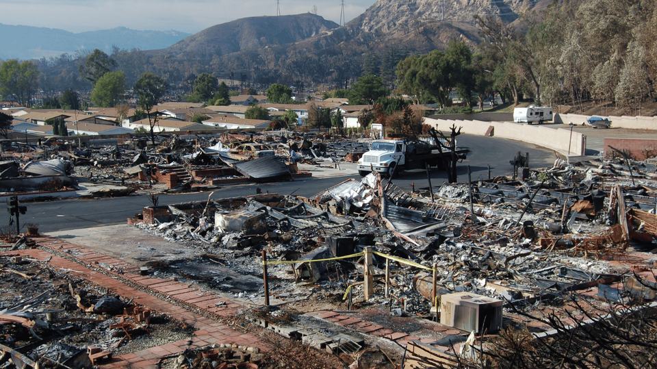 wildfire home neighborhood