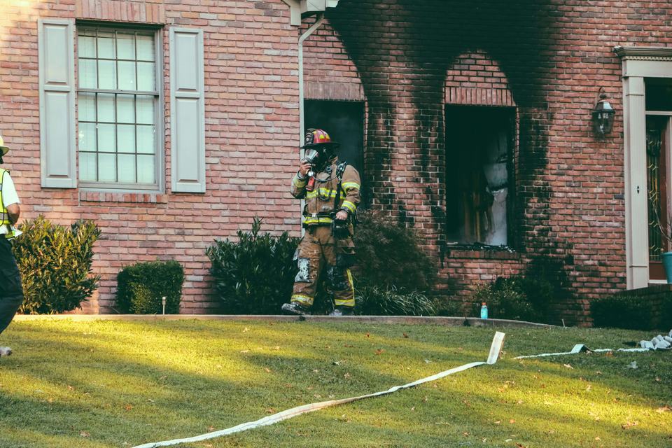 fire damage home