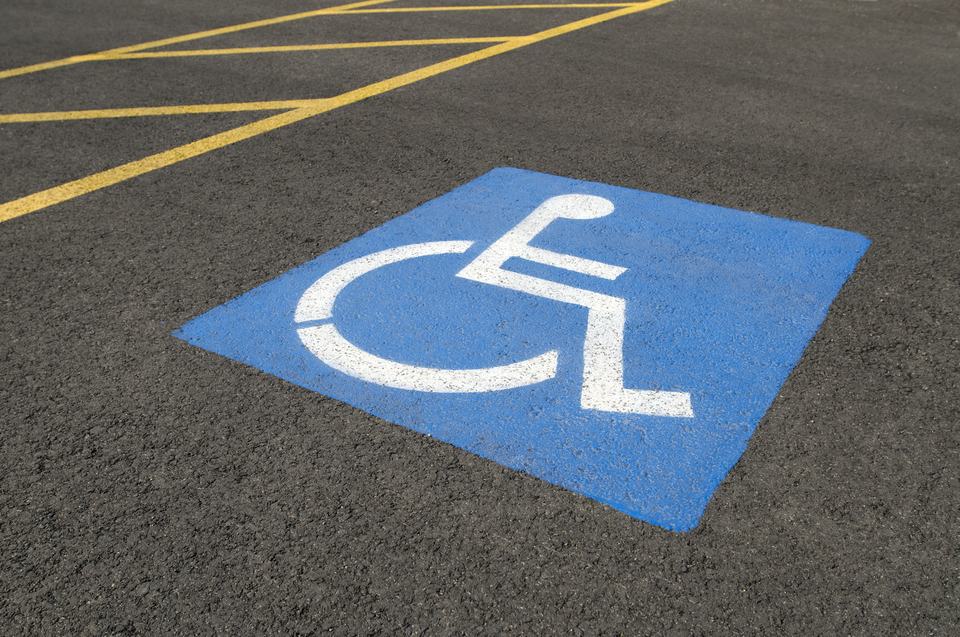 handicapped parking