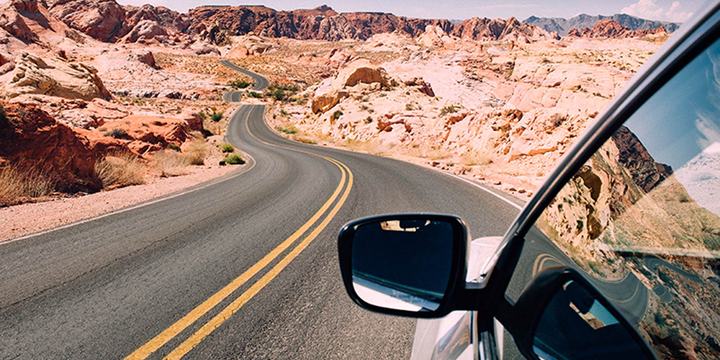 iconic road trip hero