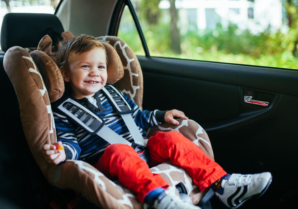 child in carseat