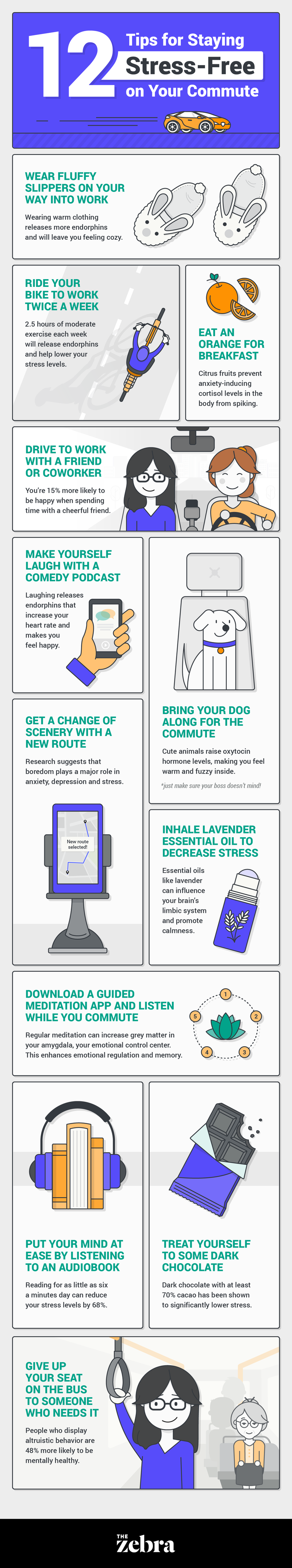 stress-free commute tips
