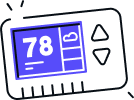 thermostat icon