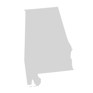 Map of Alabama Car Insurance