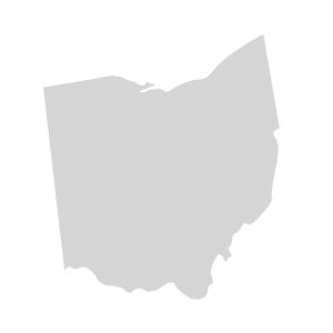 Map of Ohio Car Insurance