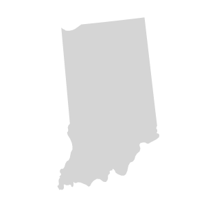 Map of Indiana Car Insurance