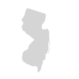 Map of New Jersey Car Insurance