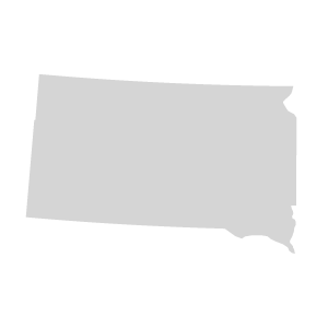 Map of South Dakota Car Insurance